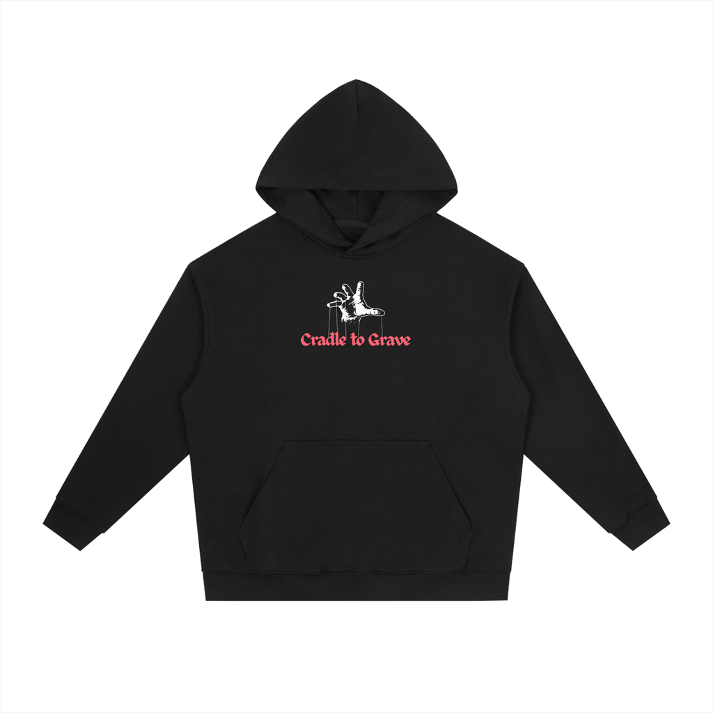 Mens CTG puppeteer Hoodie - Black