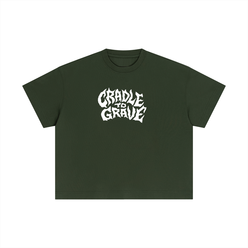 CTG Horror Tee -Mens Loose fit - Green