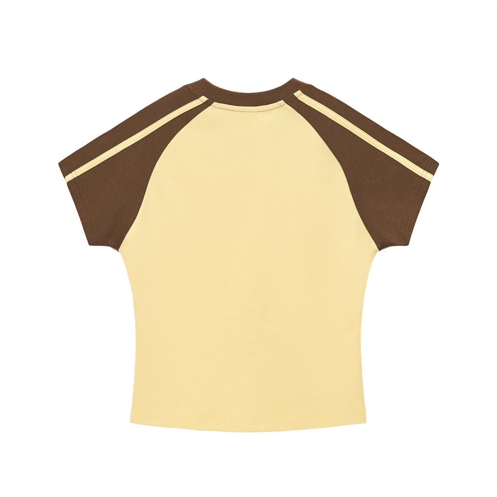 Women's CTG Horror Tee  - Yellow/Brown