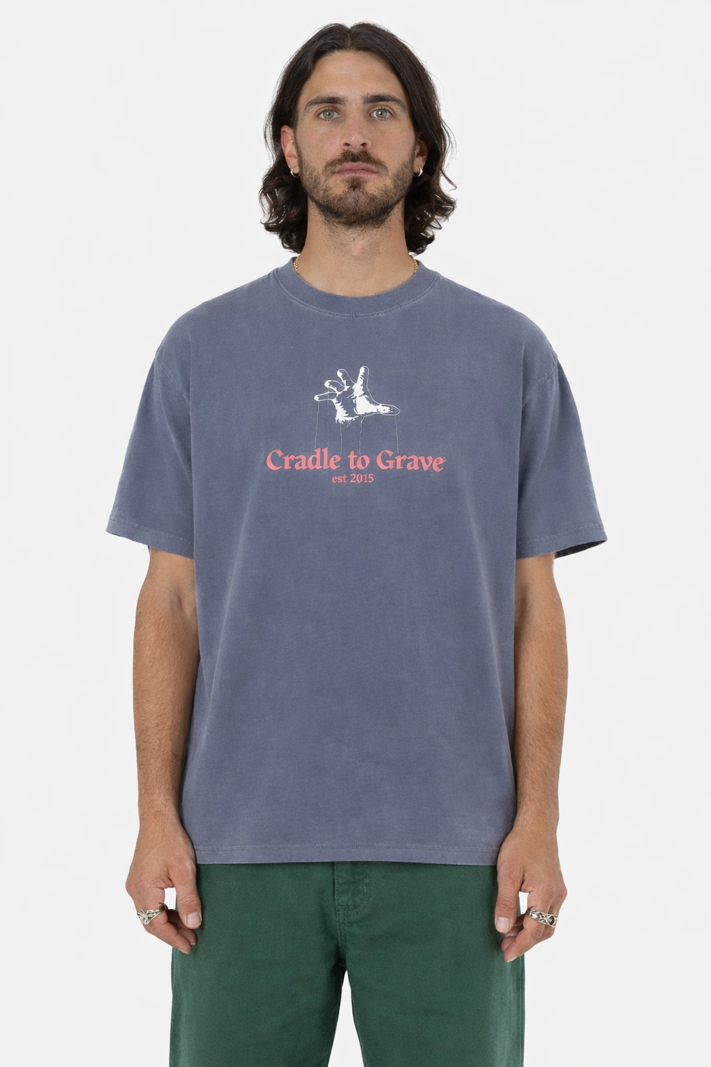 Mens CTG Puppeteer Tee - Washed Loose Fit