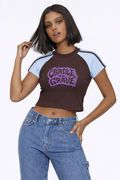 Women's CTG Horror Tee - Blue/Brown