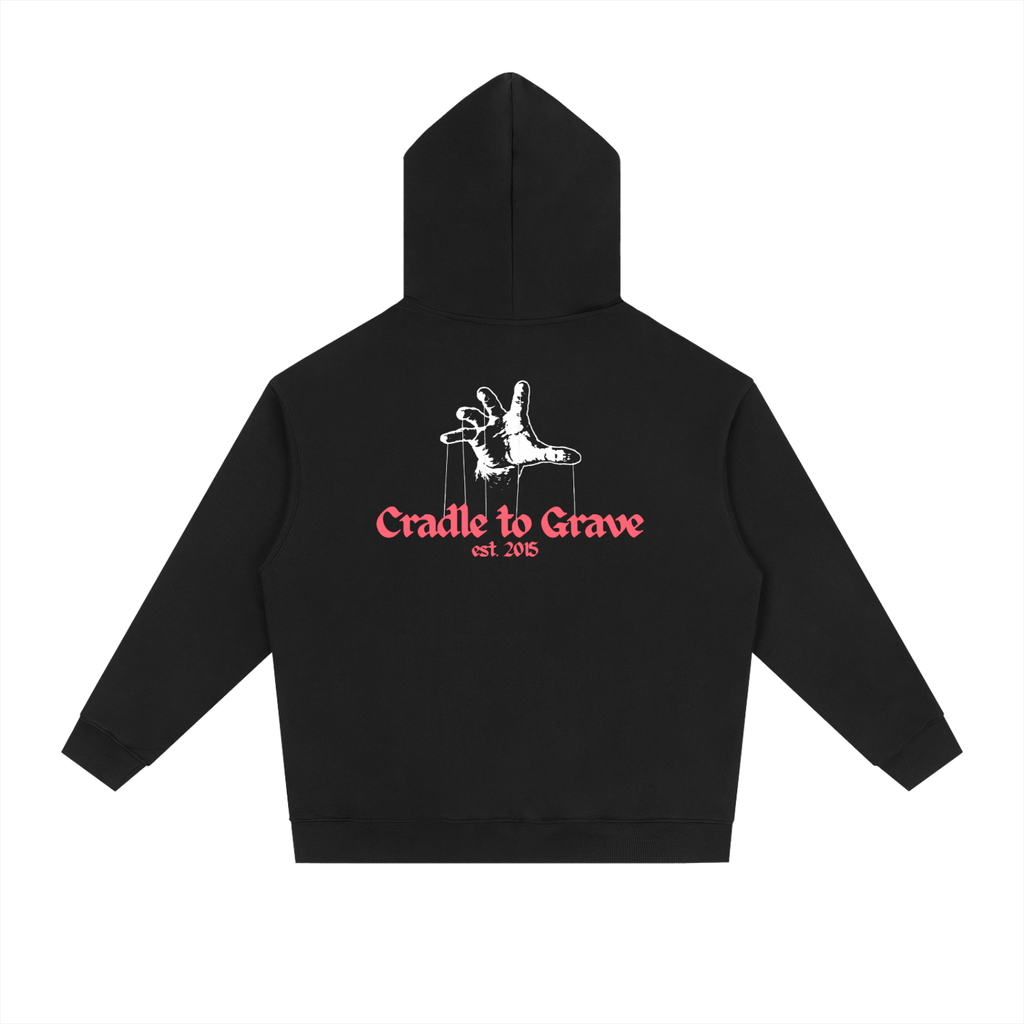 Mens CTG puppeteer Hoodie - Black