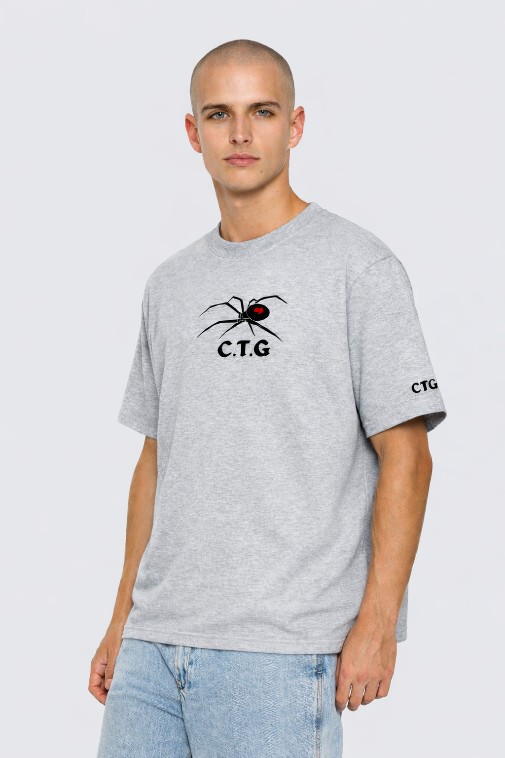 Mens CTG Redback$ Tee - Regular fit - Grey